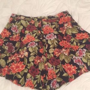 Urban Outfitters Floral Button Skirt